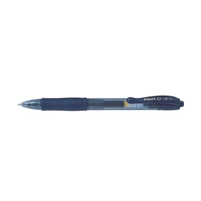 Zseléstoll 0,7mm, nyomógombos Pilot G-2, írásszín fekete